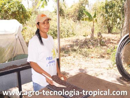 se agrega mas sustrato para tapar las semillas